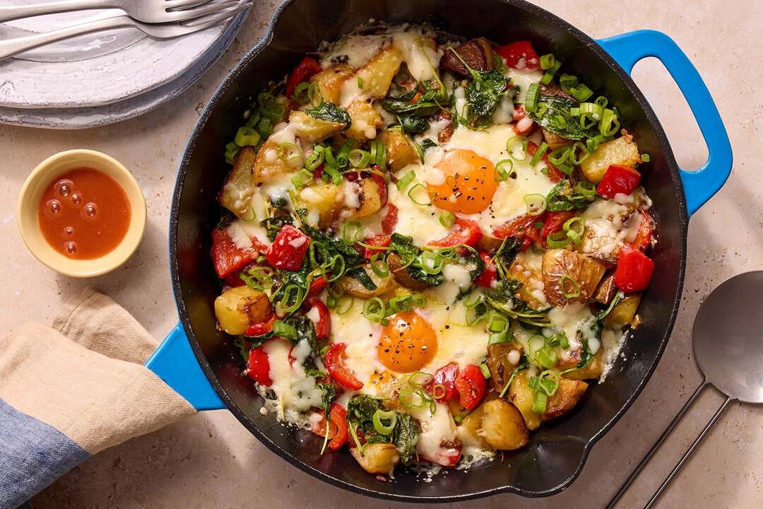 Potato Hash & Eggs
