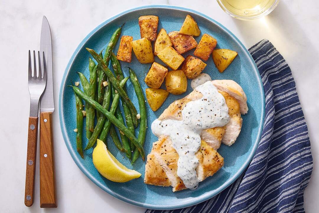 Chicken Breasts & Creamy Dill Ranch