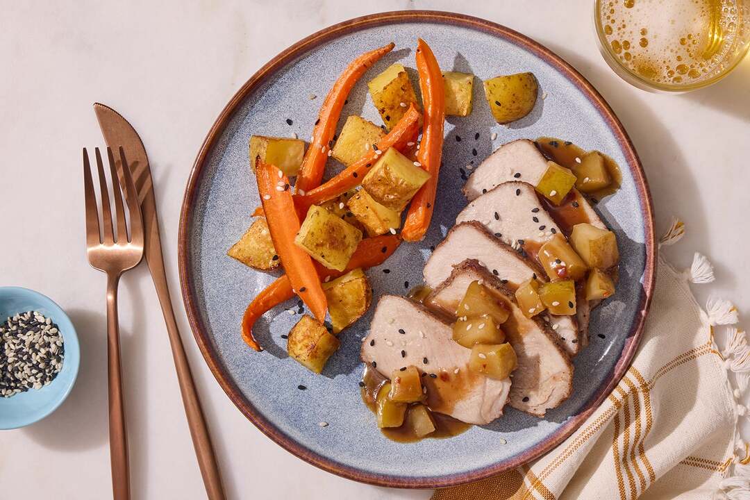 9/15_Pork Roast & Hoisin Glazed Pear