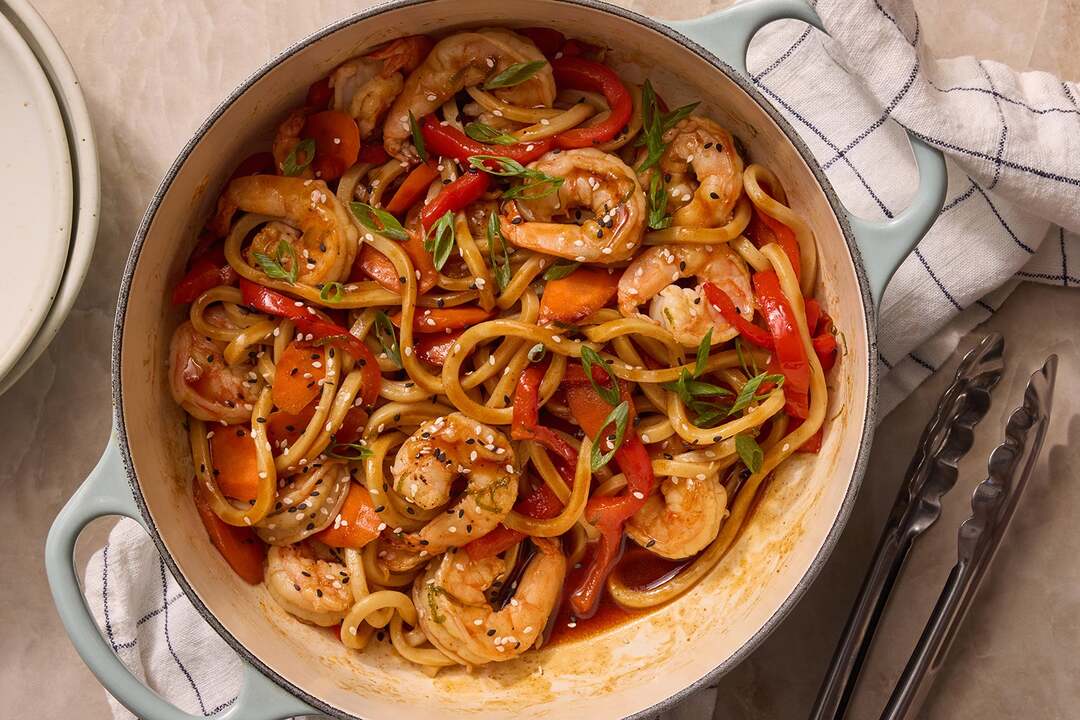 One-Pot Shrimp & Udon