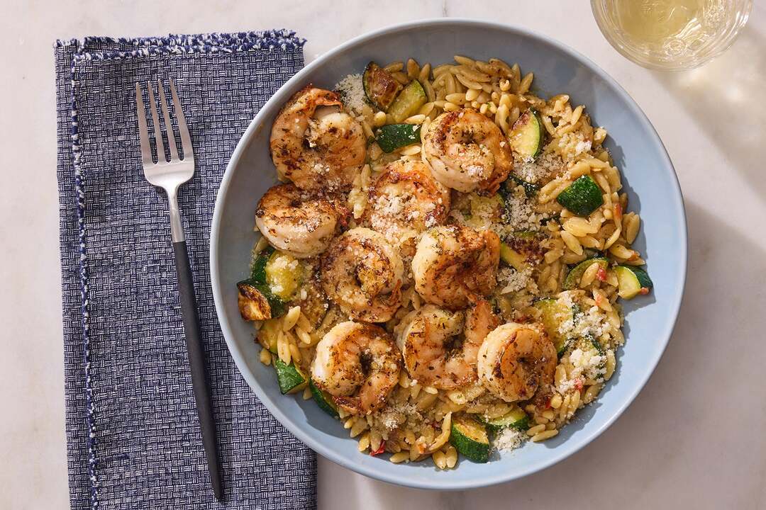 15-Min Italian Shrimp & Pasta