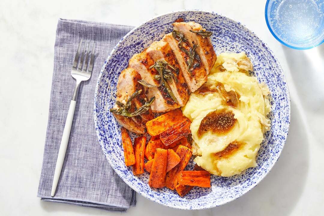 Maple-Sage Pork Chops