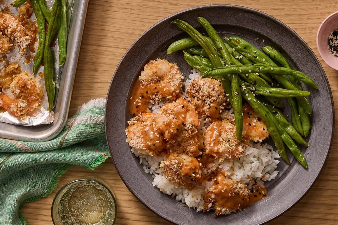 Sheet Pan Crispy Shrimp
