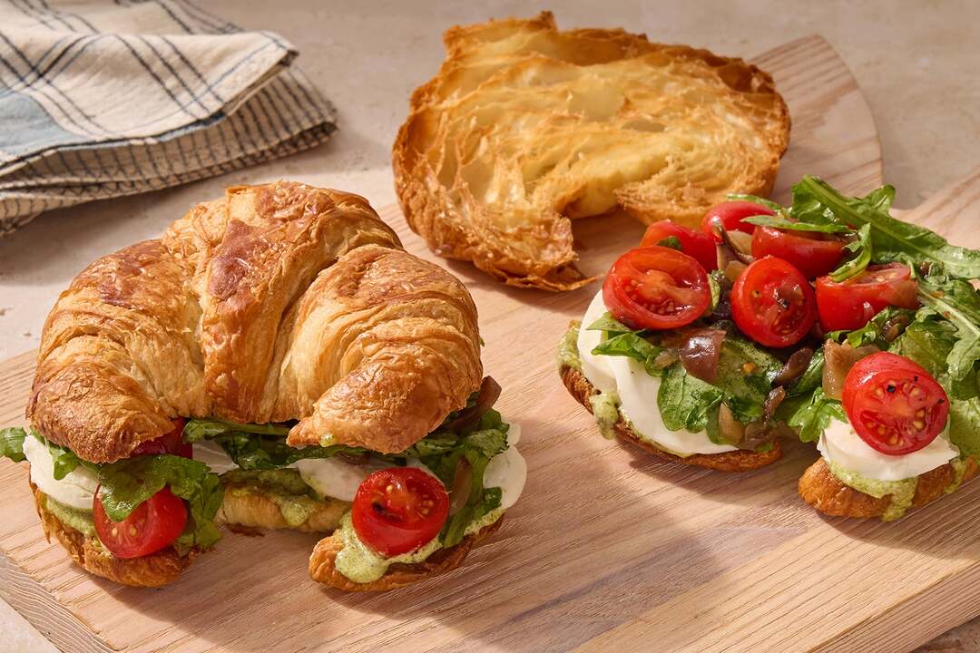 Tomato & Mozzarella Croissants