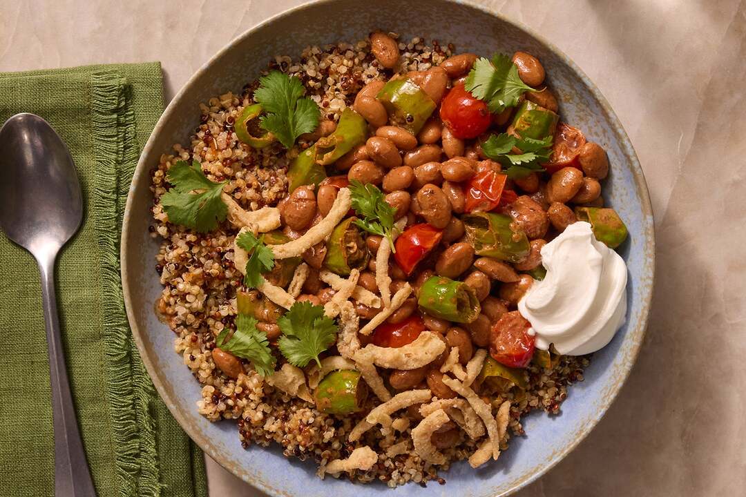 Pinto Bean & Shishito Grain Bowls
