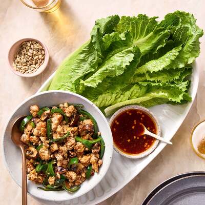 Pork Lettuce Wraps