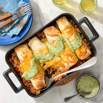8/11_Chipotle Pork Enchiladas