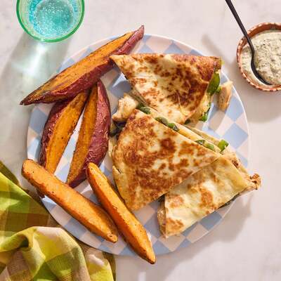 Chicken & Poblano Quesadillas