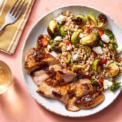 Pork Chops & Shallot Pan Sauce