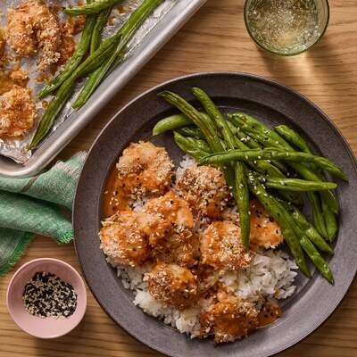 Sheet Pan Crispy Shrimp