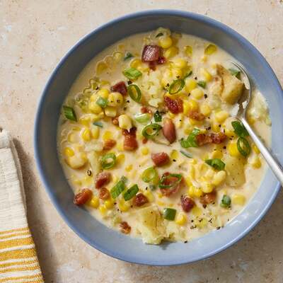 Summer Corn & Potato Chowder