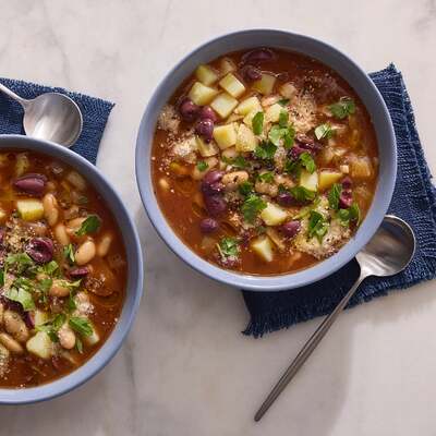 White Bean Minestrone Soup