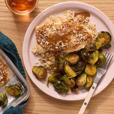 Sheet Pan Garlic-Hoisin Cod
