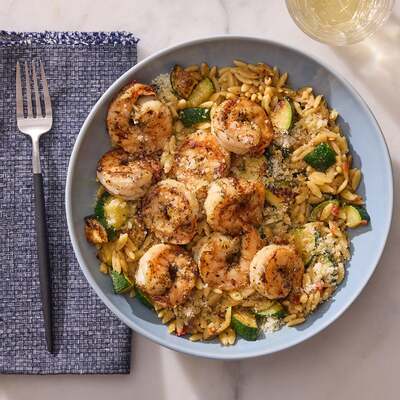 15-Min Italian Shrimp & Pasta