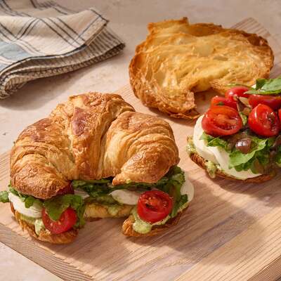 Tomato & Mozzarella Croissants