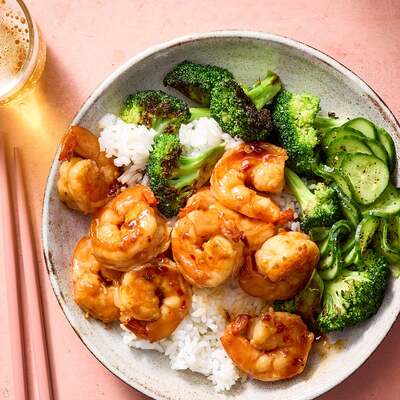 Soy-Ponzu Shrimp & Broccoli